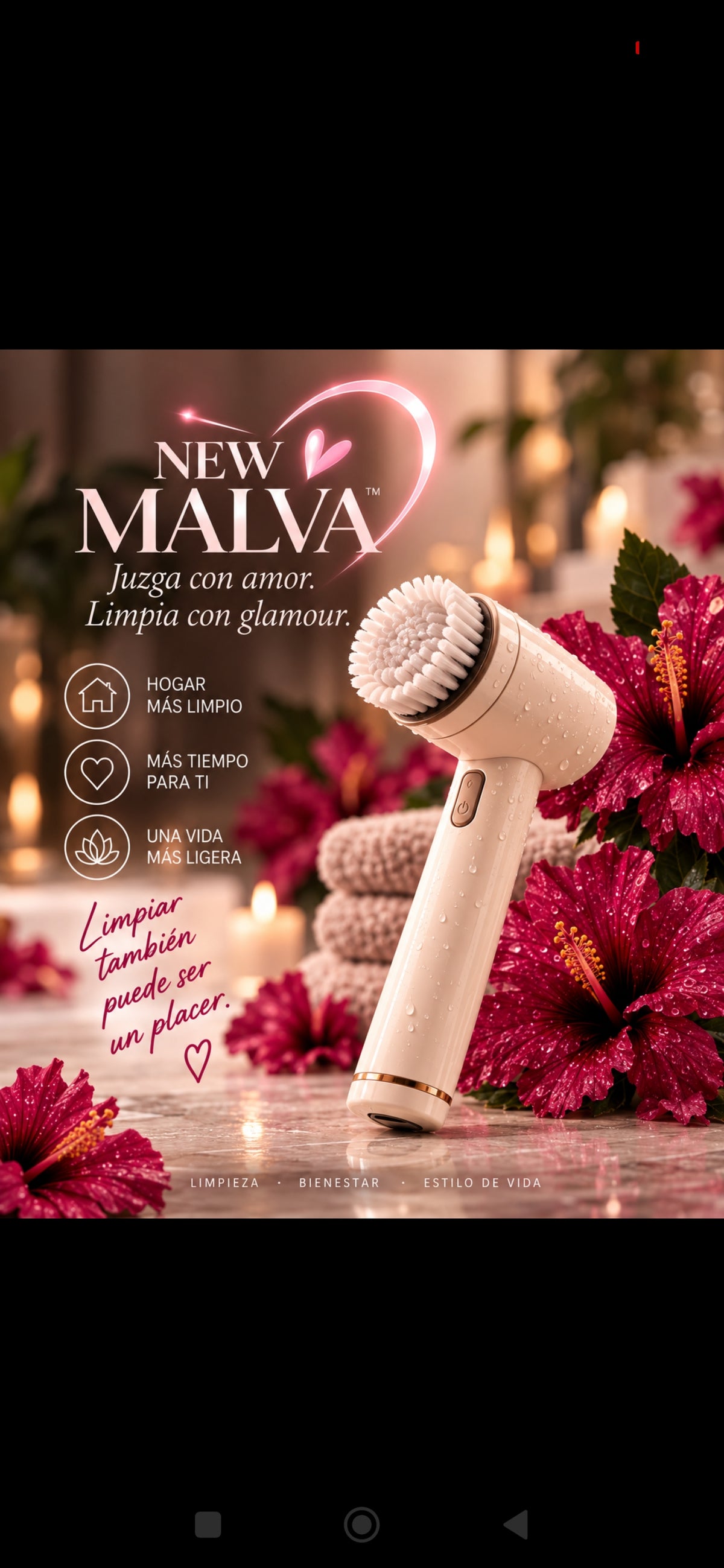 NEW MALVA™ — Cepillo Eléctrico de Limpieza